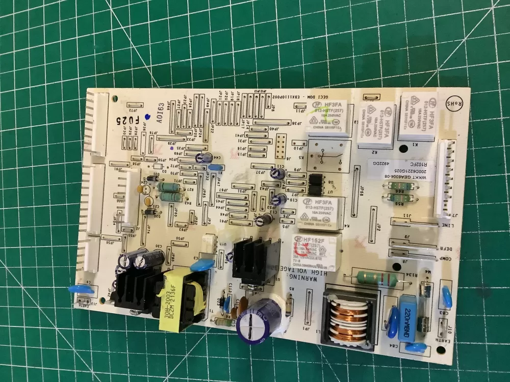 GE EBX1110P002 200D6221G025 WR55X11072 Refrigerator Control Board