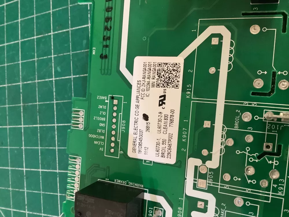 GE 191d8545g037 Range Control Board AZ185451 | NR1835