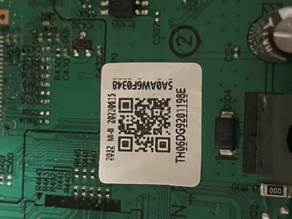 Samsung DG92 01198E Range Control Board AZ50944 | Wmv463