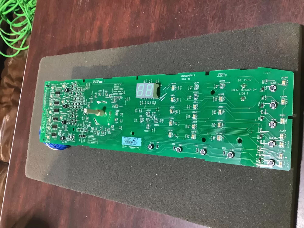 Whirlpool Kenmore W10583043 WPW10578751 AP6023176 W10578751 PS11756517 Washer Control Board Interface