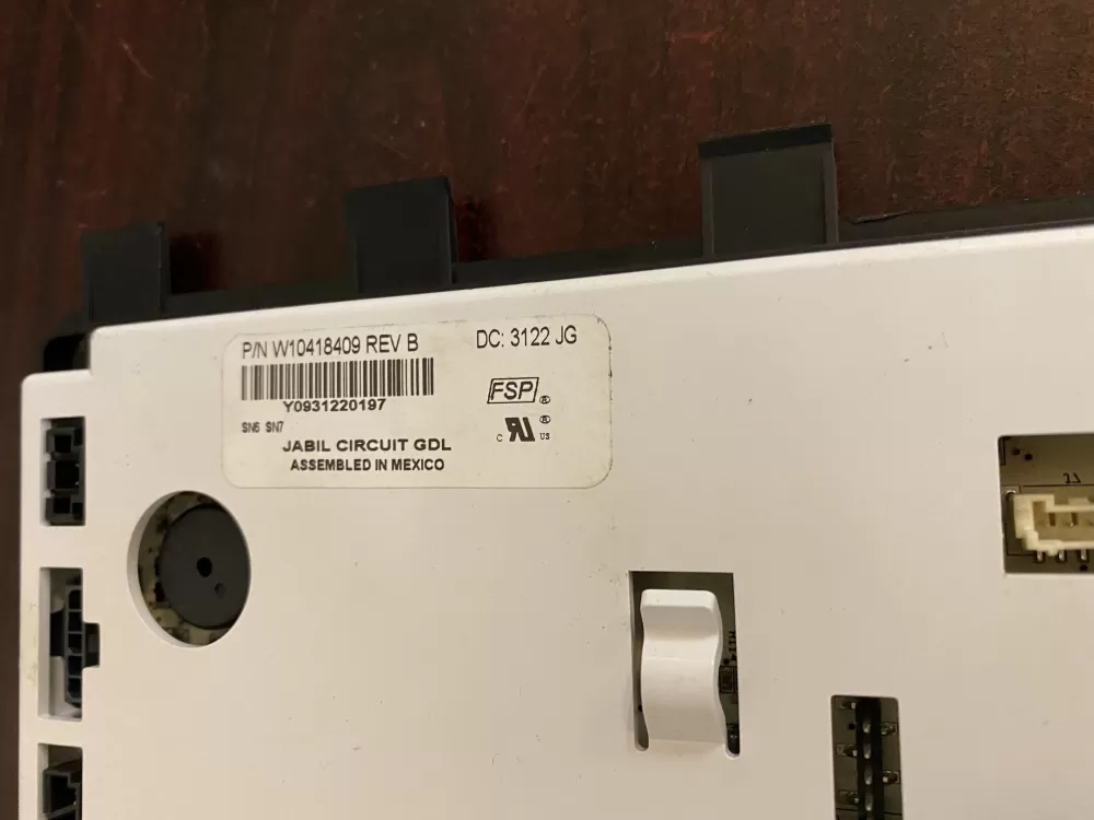 KitchenAid W10418409 W10623103 Refrigerator Control Board AZ32087 | BK1678