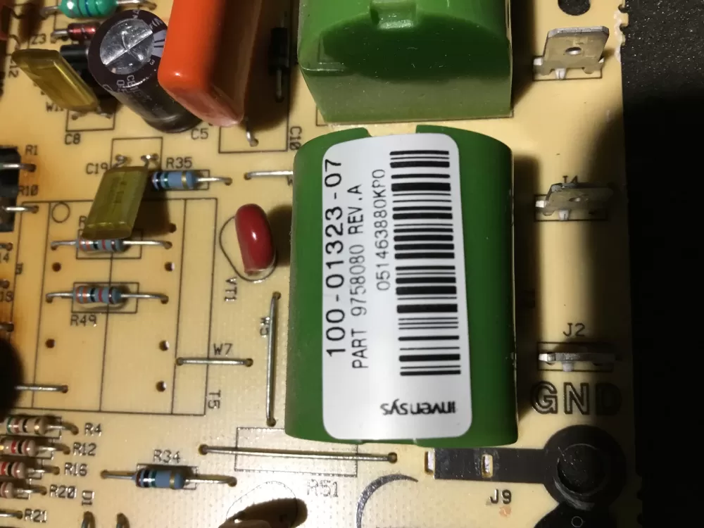 Whirlpool Amana 100 01323 07 9758080 Range Control Board AZ85675 | NR345