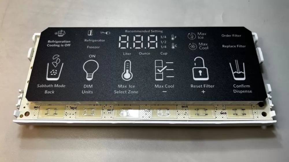 WPW10757195 Whirlpool Refrigerator Board - Control