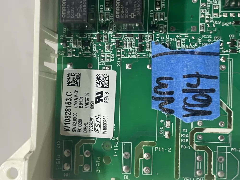 Whirlpool W10878844 PD00051977 4460083 Range Control Board AZ149437 | Wmv614
