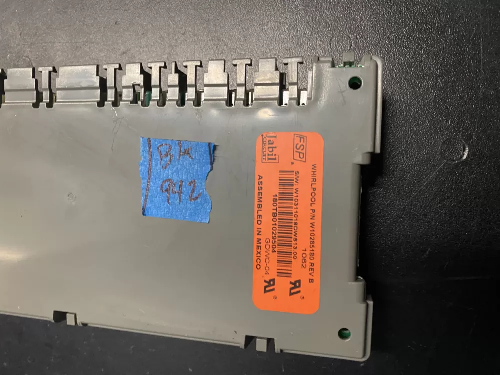 Whirlpool Maytag W10130967 Dishwasher Control Board AZ19894 | BK942