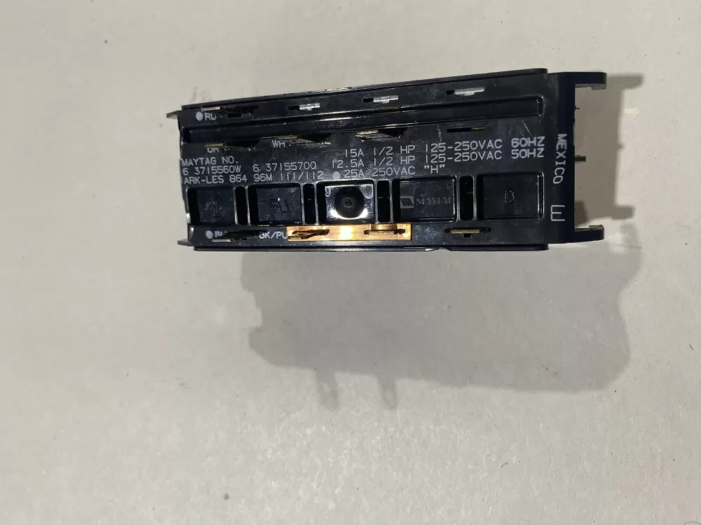 Maytag 3715560w Dryer 371550W Push Button Switch 371550w AZ153812 | BK2510