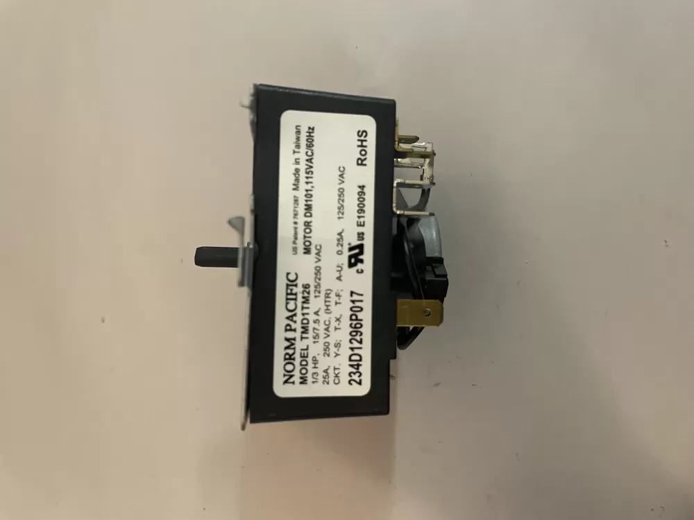 Kenmore  General Electric WE4M521 WE04X22654 PS11721520 234D1296P017 Dryer Timer