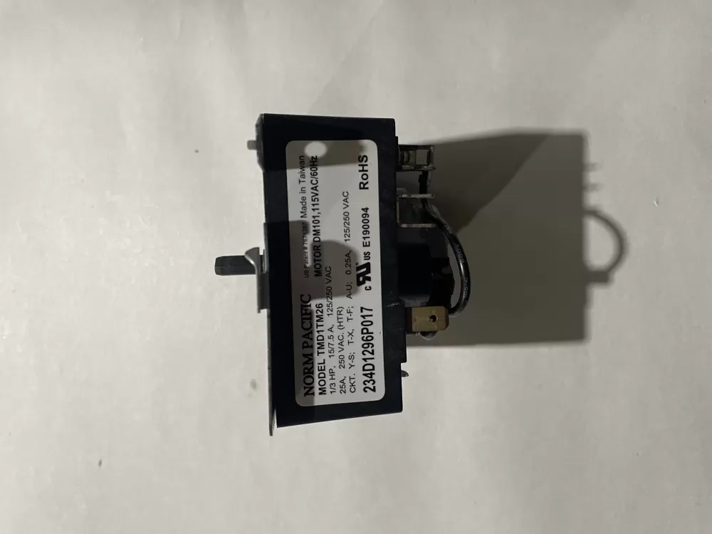 Kenmore General Electric WE4M521 WE04X22654 PS11721520 234D1296P017 Dryer Timer