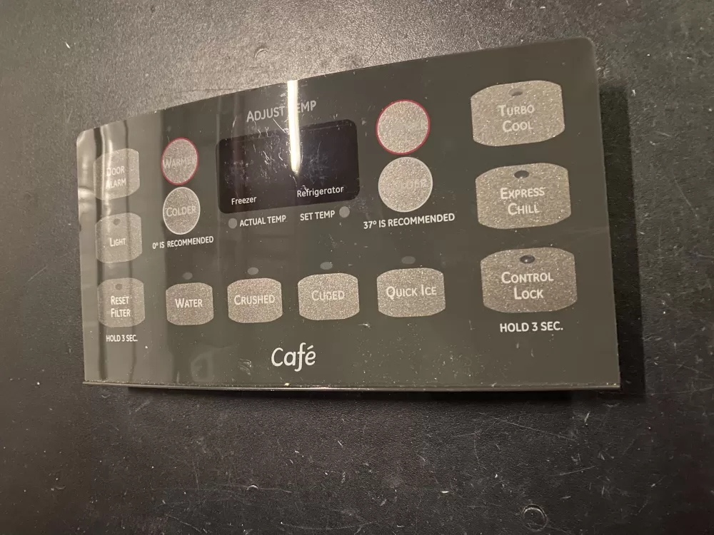 GE 200D7355G050 Refrigerator Control Board Interface Panel