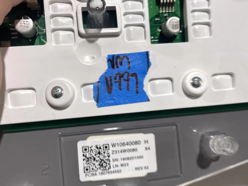 Whirlpool W10825112 W10911024 Washer Control Board Panel AZ151019 | Wmv779