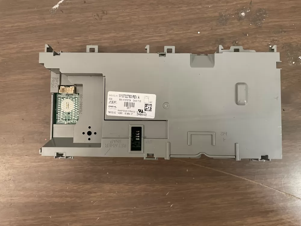 Whirlpool  Kenmore  Amana AP5958462 W10607483 W10607485 W10607486 W10607487 W10650767 W10650768 W10658350 W10664649 W10669951 W10669952 W10722549 W10722550 W10732782 W10732783 W10732784 W10733275 W10733276 W10735025 W10735027 W10751502 PS10067043 Dishwasher Control Board