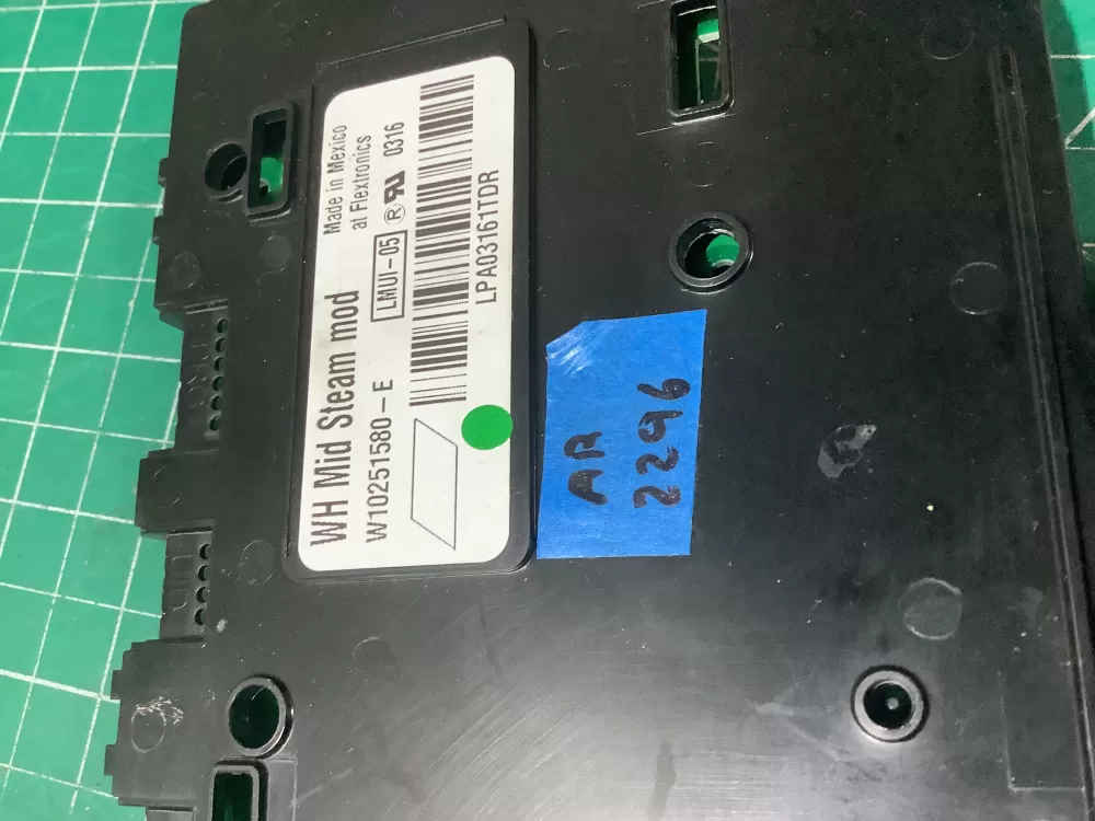 Whirlpool W10251580 Dryer Control Board Assembly AZ191225 | AR2296