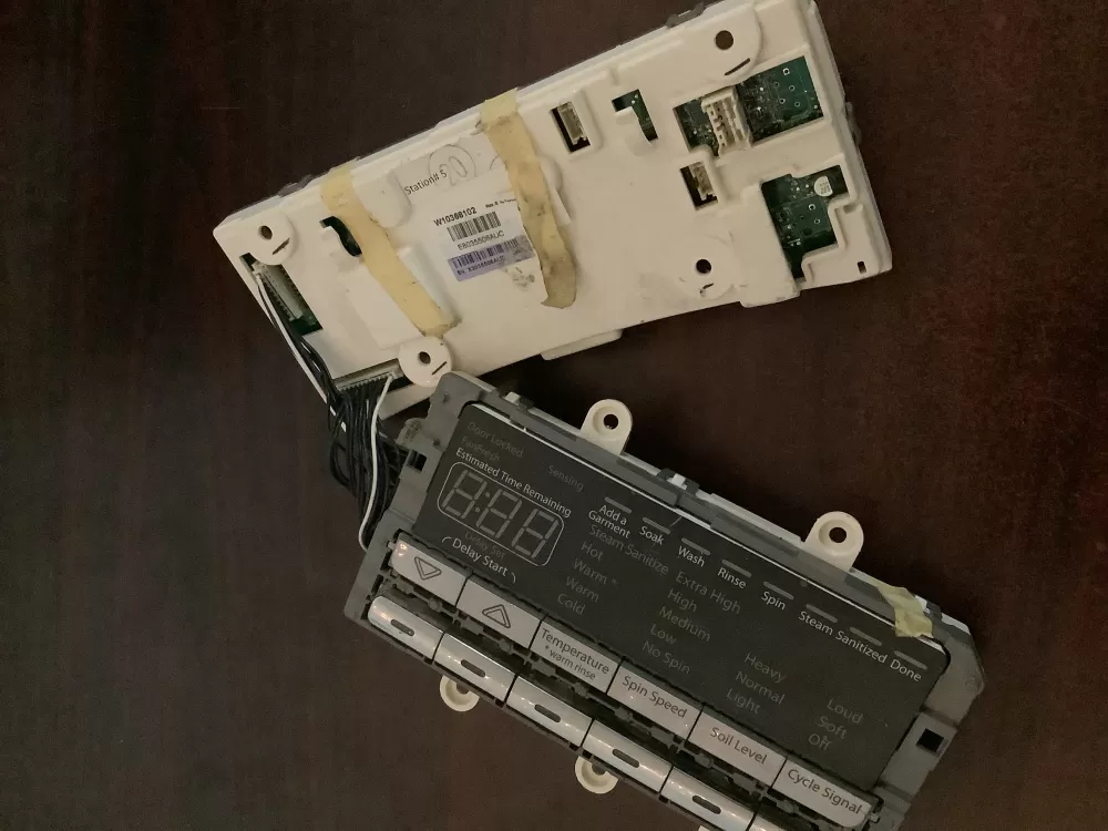 Whirlpool W10352338 Washer Control Board Interface