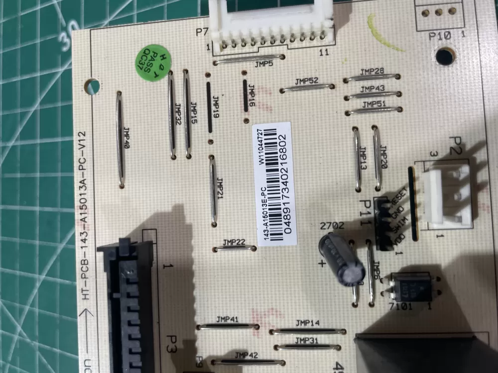 Whirlpool W11044727 W11096348 Microwave Control Board Panel AZ192655 | Wm366