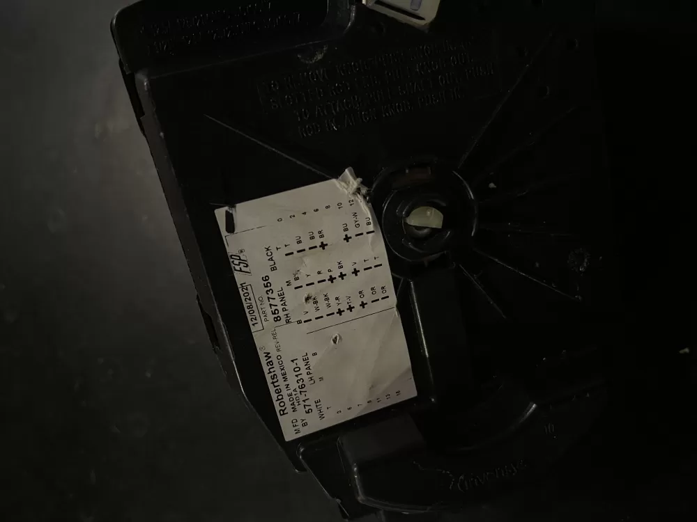 Whirlpool Maytag Kenmore Amana Washer Timer WP8577356 AZ27194 | KM63