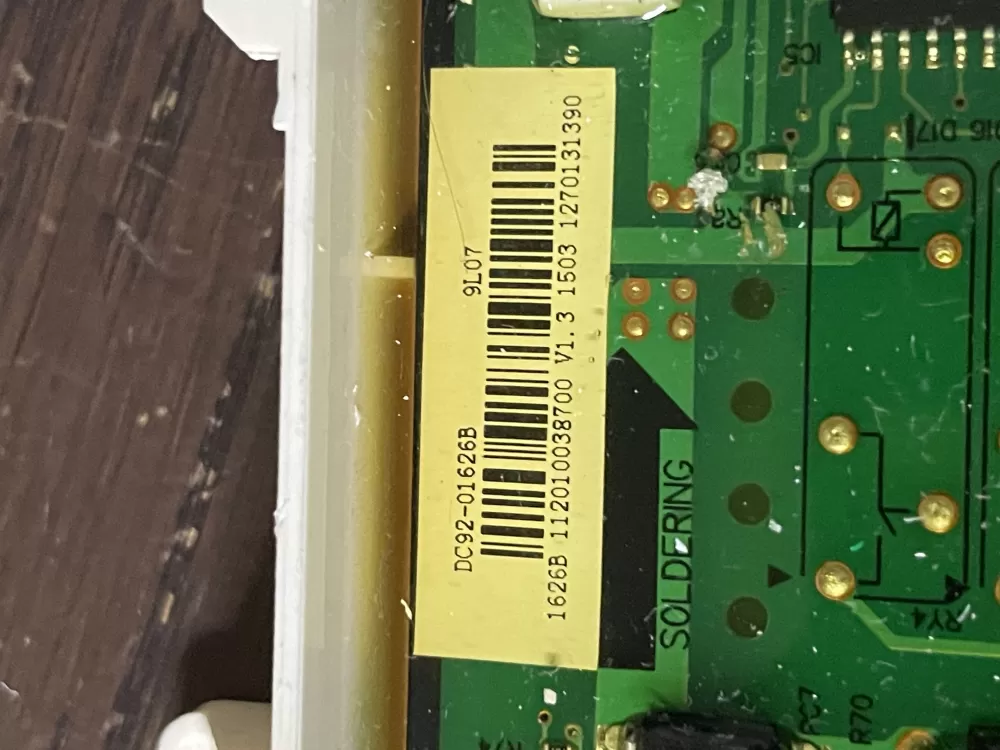 Samsung DC92 01626B DC9201626B Dryer Control Board AZ45457 | Wm1770