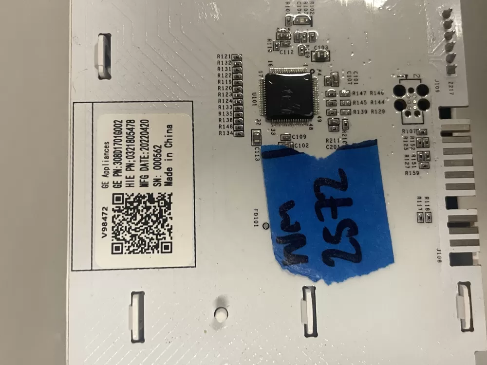 GE 308D1701G002 Dryer Control Board AZ224732 | Wm2572
