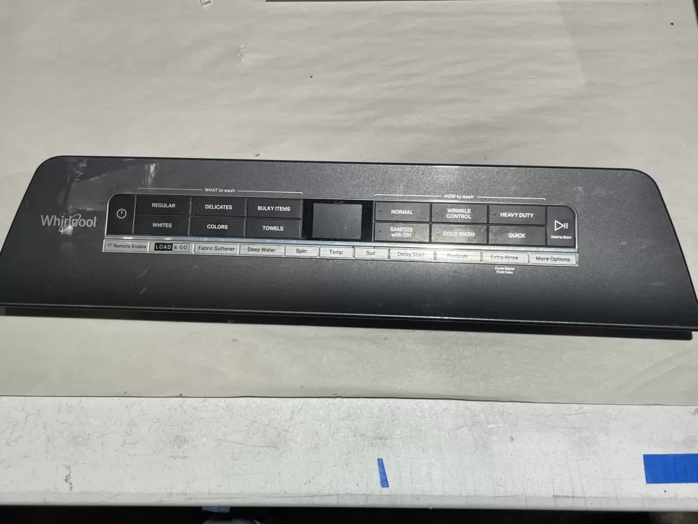 Whirlpool W11174241 Washer Control Board Touchpad