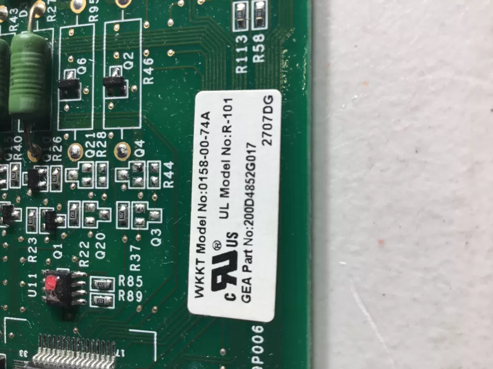 GE WR55X10942 WR55X10659 Refrigerator Control Board Wr55x10942c AZ43548 | NR81