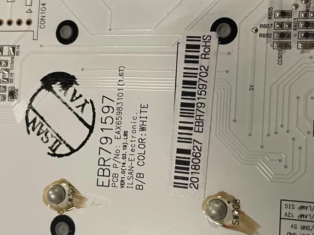 LG EBR79159702 KENMORE Refrigerator Control Board Dispenser AZ28015 | WM261