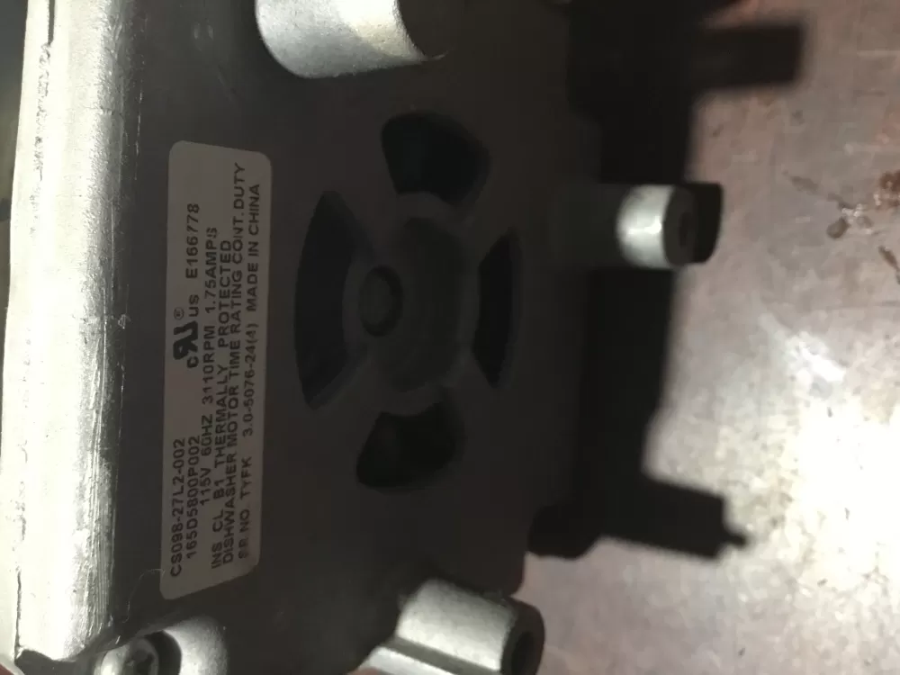 GE 165D5800P002 Dishwasher Pump Motor AZ70095 | Sl78