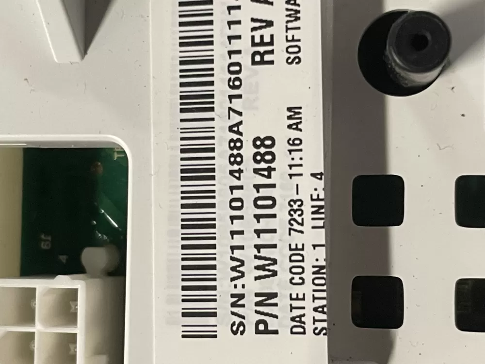 Whirlpool AP6284497 W11101488 W11162438 Washer Control Board AZ5995 | WM1379