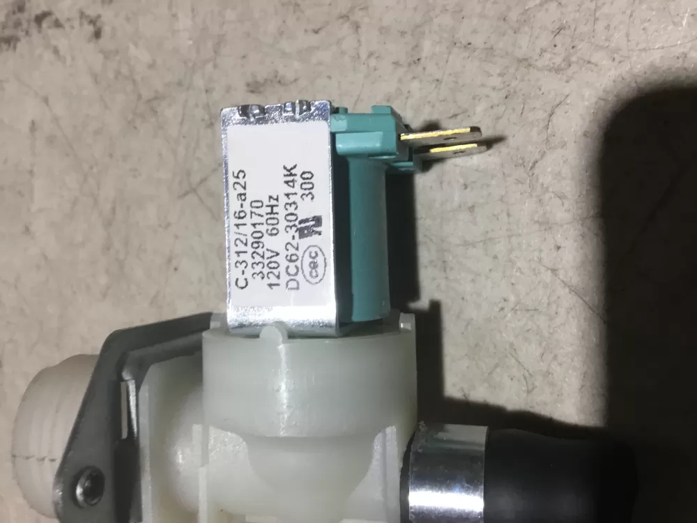 Samsung DC62 30314K Washer Water Inlet Valve AZ74958 | Sl136