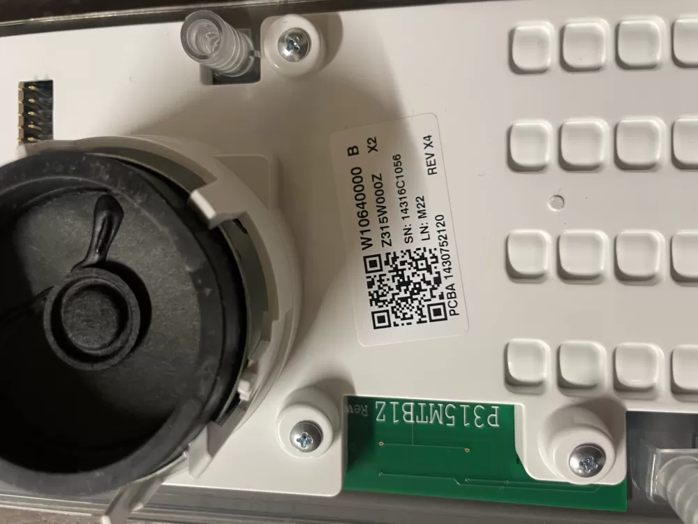 Maytag W10433184 W10639991 W10640000 Washer Control Board Panel AZ57558 | Wmv482