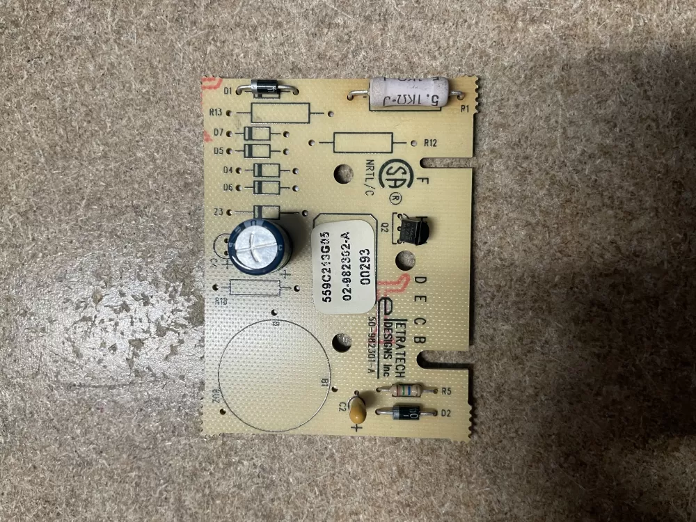 GE 559C213G05 50-982301- 50-982301- Dryer Control Board AZ6591 | KM1586