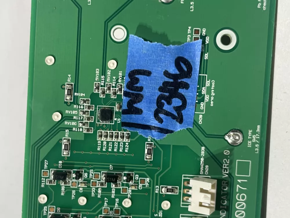 Samsung DA41-00671 Refrigerator Control Board AZ147362 | Wm2346