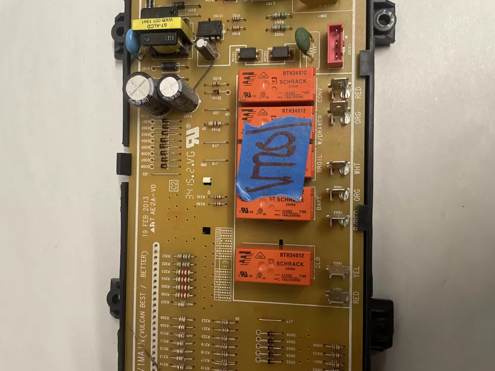 Samsung DE92 02588A 02588C Range Control Board AZ208203 | KMV720
