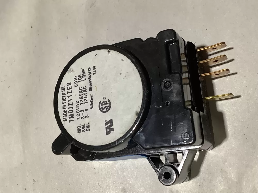Sankyo/ Nidec TMDJZ11ZE9 Refrigerator Defrost Timer AZ131546 | Sl244