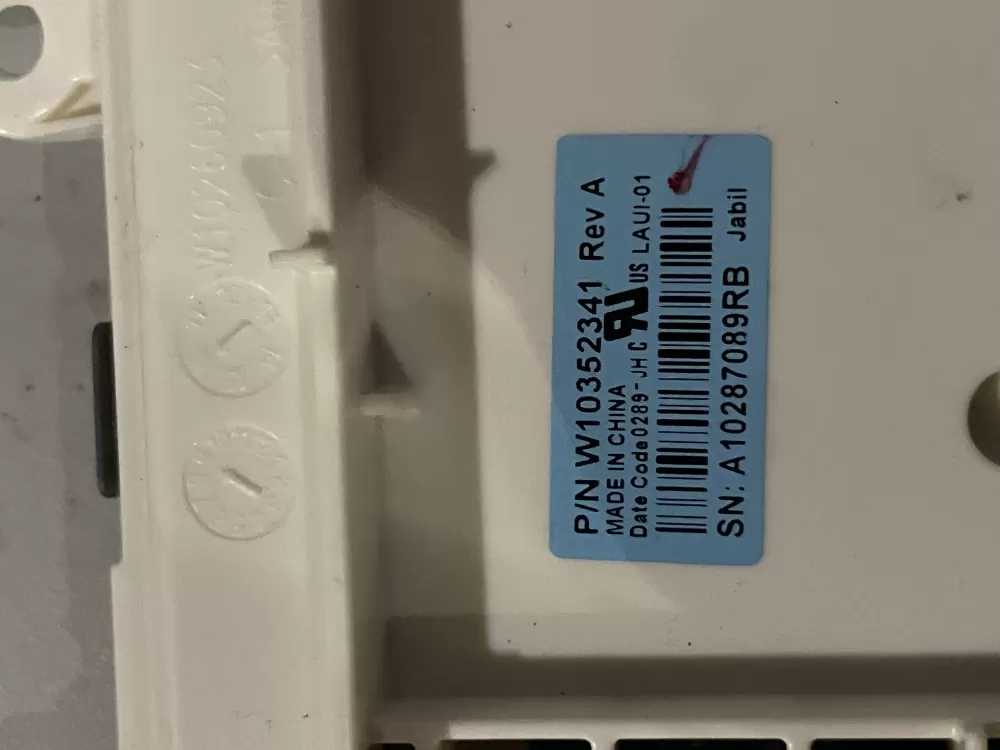 Whirlpool W10352341 Dryer Control Board AZ34756 | Wm214