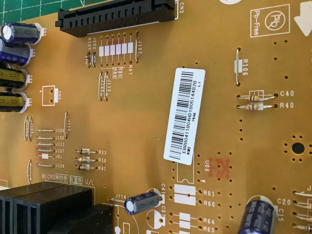 LG Kenmore EBR80411804 AP7223334 Microwave Control Board Panel AZ203307 | NR364