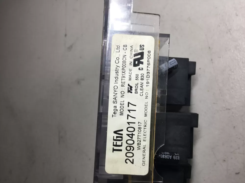 GE 191D3776P008 Range Control Board AZ40234 | NR22