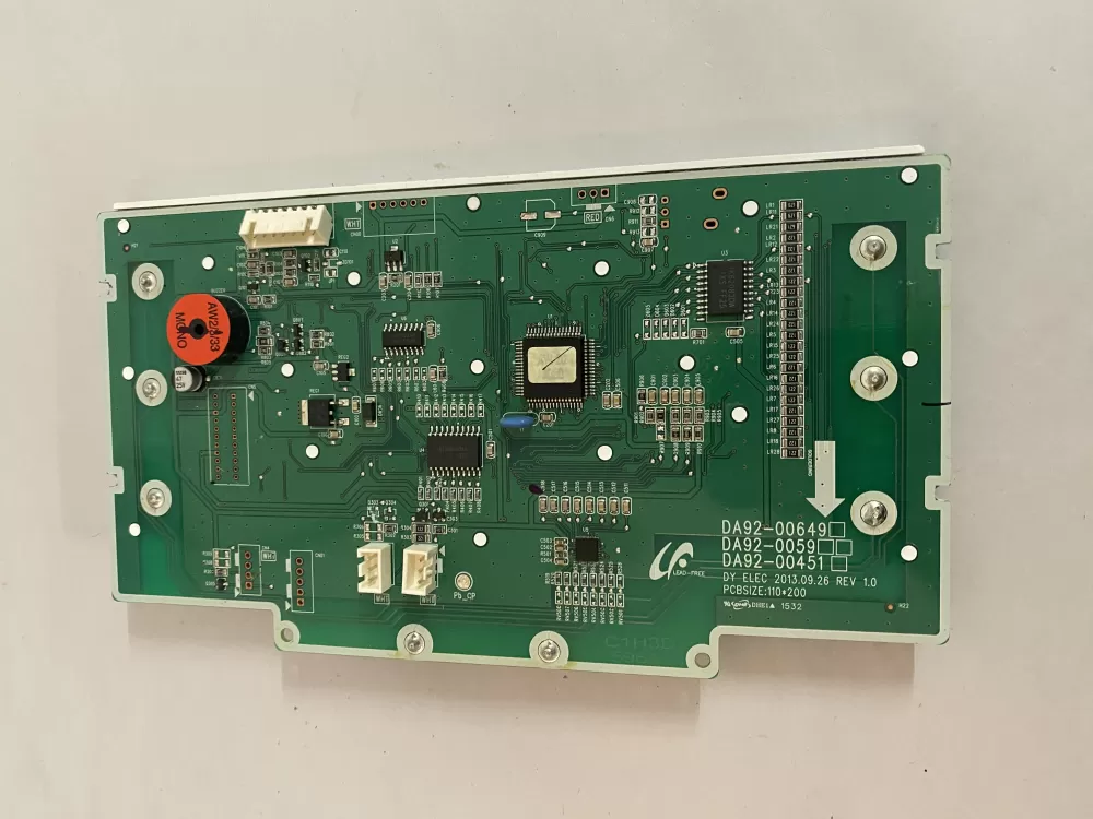 Samsung DA92 00649A Refrigerator Control Board Dispenser AZ199387 | BK2785