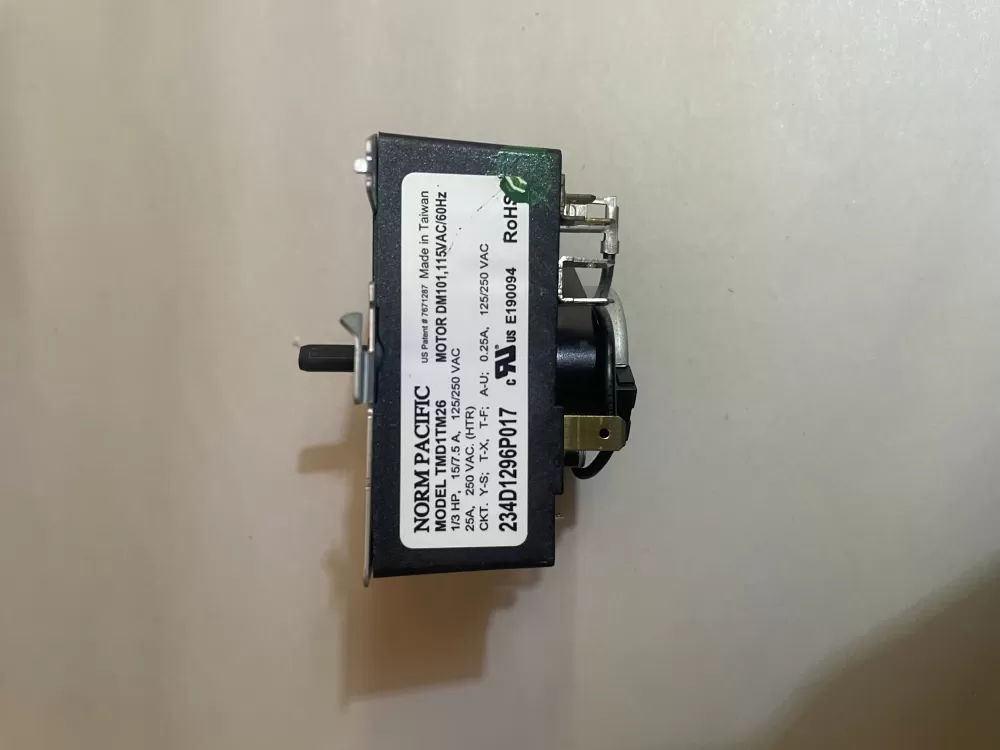 Kenmore  General Electric WE4M521 WE04X22654 PS11721520 234D1296P017 Dryer Timer