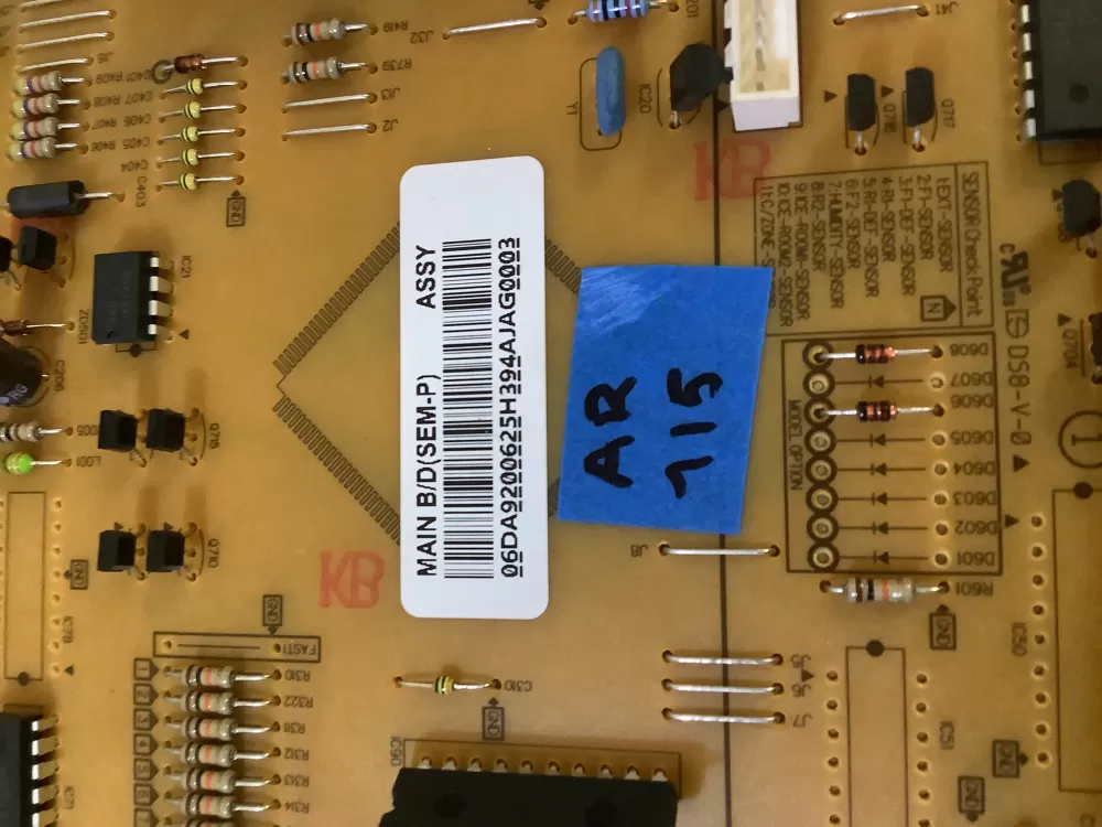 Samsung da9200625h Refrigerator Control Board Circuit AZ192534 | AR115