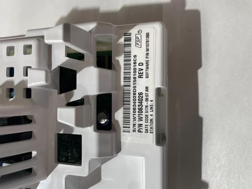 Whirlpool AP5951723 W10634026 PS10056798 Washer Control Board AZ199779 | Wm2791