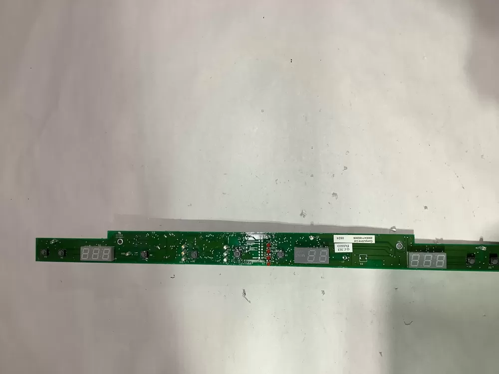 GE 200D4716G006 Refrigerator User Interface Control Board AZ142530 | ZC2398