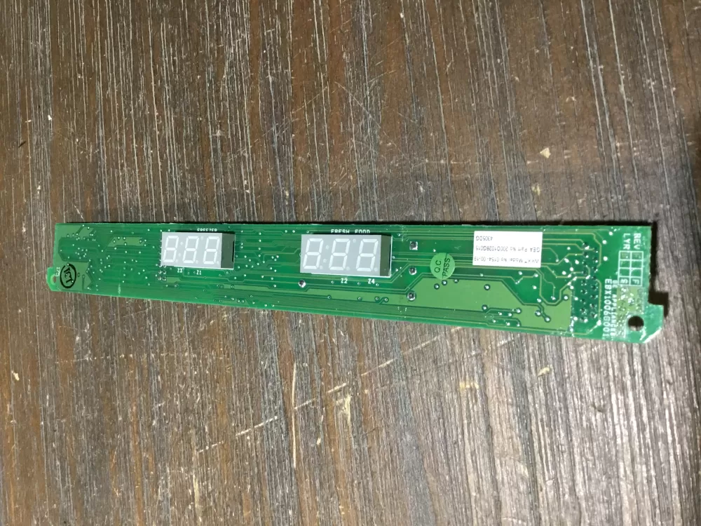 GE 200D1028G015 Refrigerator Display Control Board