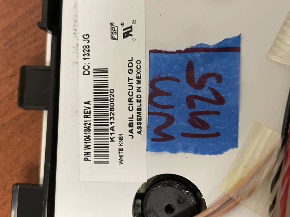 Whirlpool W10418421 Refrigerator Control Board Dispenser AZ52805 | Wm1925