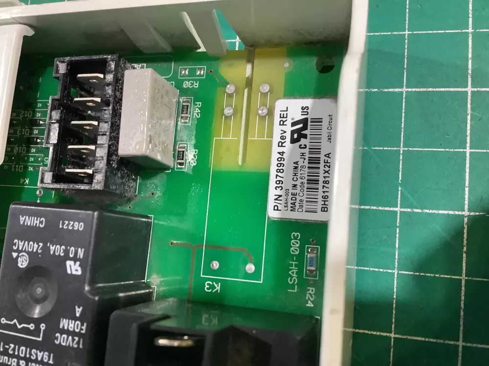 Whirlpool Maytag Kenmore W10111606 6105034 Dryer Control Board AZ147935 | NR2483