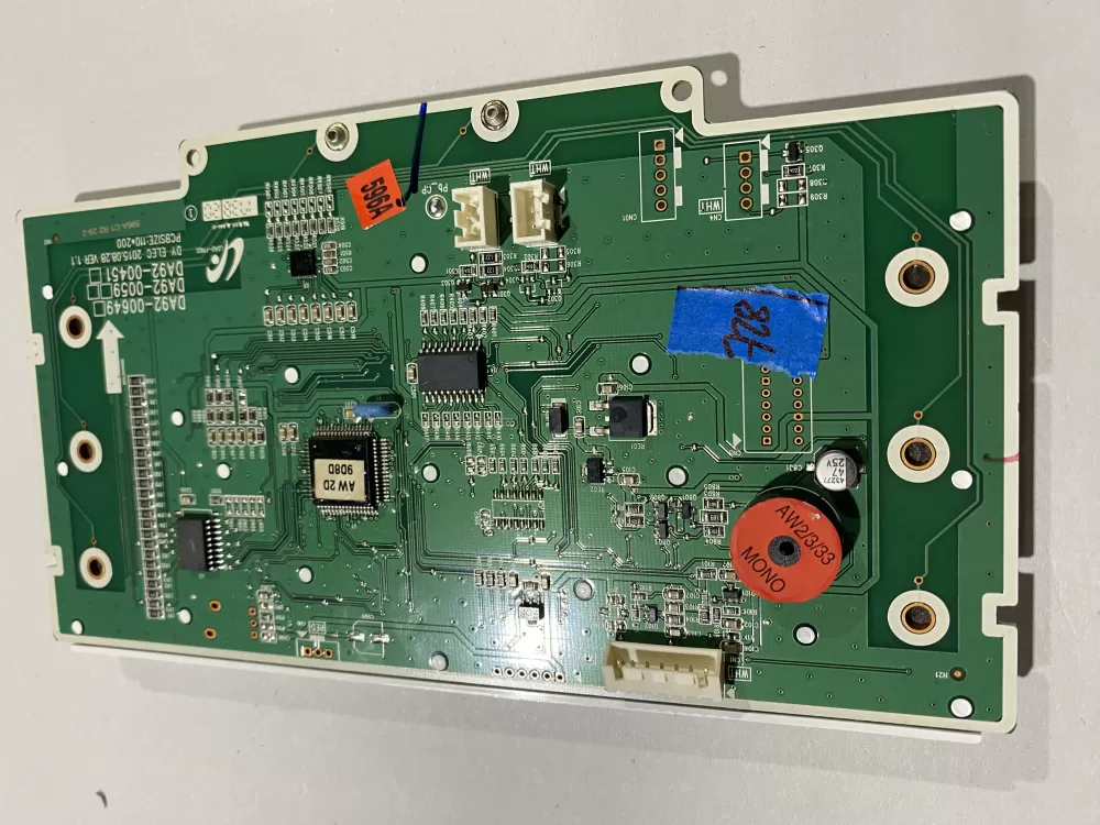 Samsung DA92 00649A Refrigerator Control Board Dispenser AZ175344 | BK728