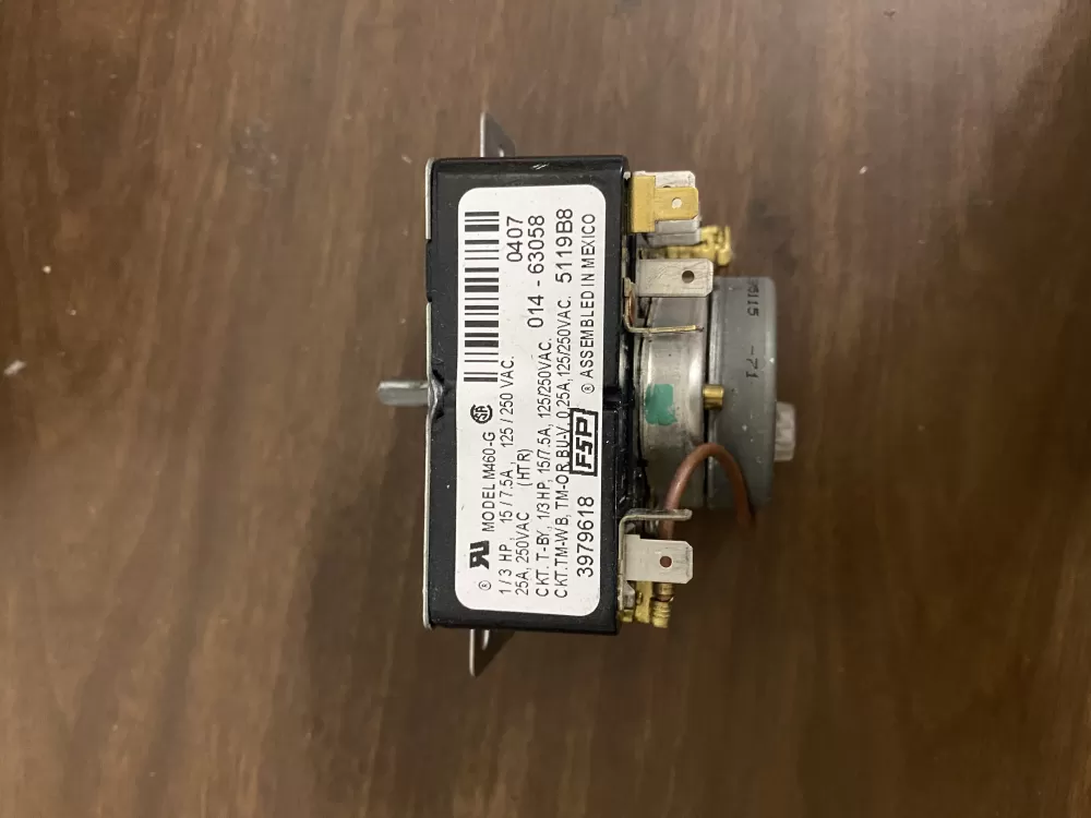Whirlpool  Amana  Admiral AP6009056 3979618 3979618R 8299783 WP3979618 PS11742198 Dryer Timer