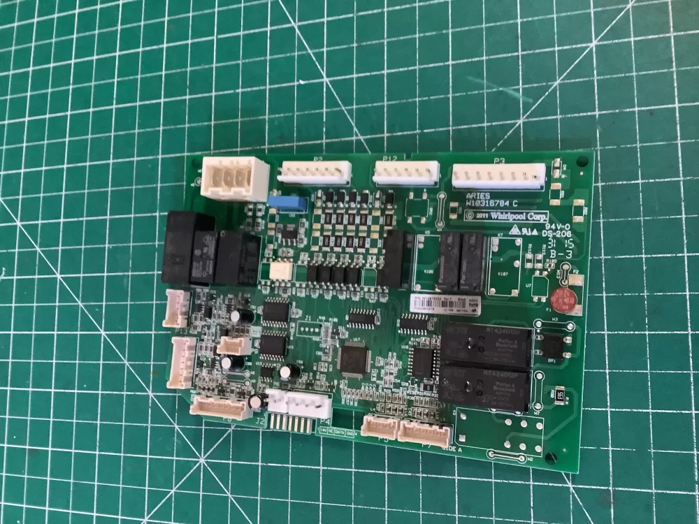 Whirlpool  KitchenAid W10801162  WPW10675033  AP6023728  4449160  PS11757074  W10675033  W10811365  W10852119 Refrigerator Control Board
