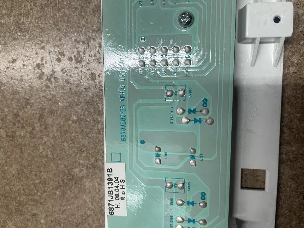 LG Kenmore 6871JB1391B Refrigerator Control Board AZ8347 | KM1597