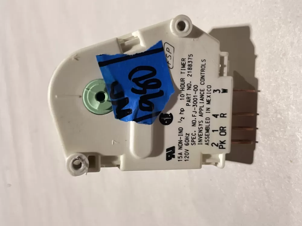 Whirlpool Kenmore W10822278 Refrigerator Defrost Timer AZ145024 | Wm980