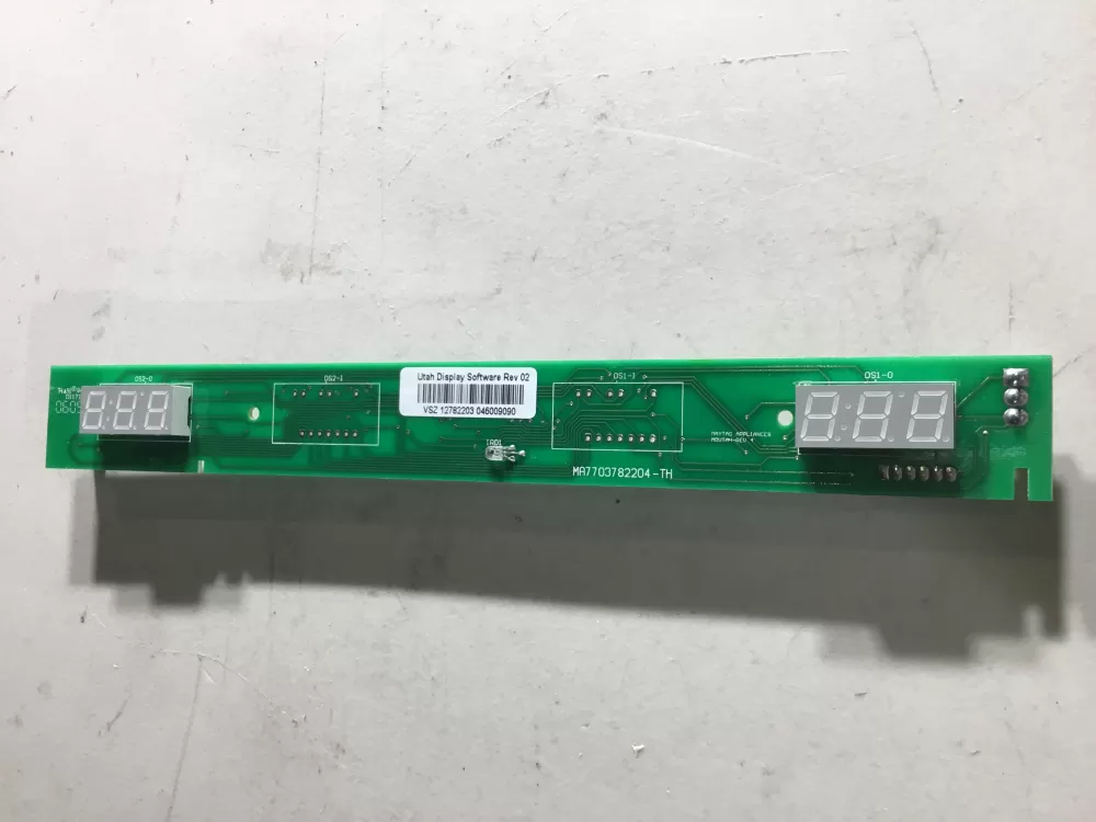 Whirlpool  Maytag  KitchenAid  Jenn-Air  Admiral  Dacor  Kenmore WPW10207861  AP6017093  W10207861  12782203  12782203SP  12782205  12782205SP  1468995  67005397  67005400  8208269  047010927  PS11750388 Refrigerator Control Board
