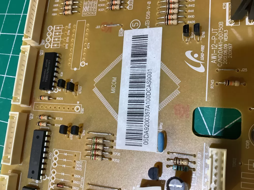 Samsung DA92 00357A Refrigerator Control Board AZ137688 | NR2368